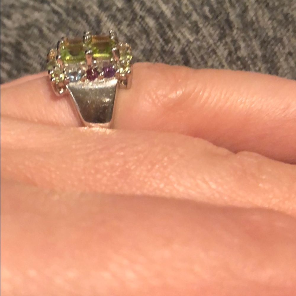 Multi Gemstone Ring - image 2